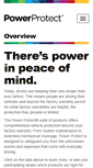 Mobile Screenshot of power-protect.com