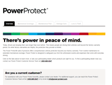 Tablet Screenshot of power-protect.com